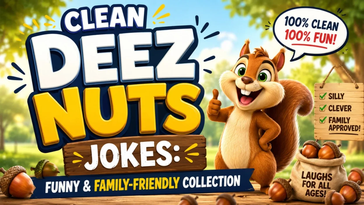 Clean Deez Nuts Jokes Funny & Family-Friendly Collection