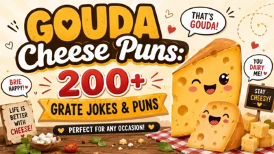 Gouda Cheese Puns: 200+ Grate Jokes & Puns 🧀