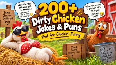 200+ Dirty Chicken Jokes & Puns That Are Cluckin’ Funny