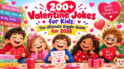 200+ Valentine Jokes for Kids The Ultimate Giggle Guide for 2026