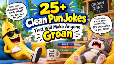 25+ Clean Pun Jokes That Will Make Anyone Groan