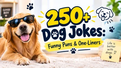 250+ Dog Jokes: Funny Puns & One-Liners 🐾