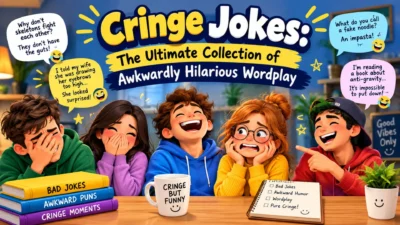Cringe Jokes The Ultimate Collection of Awkwardly Hilarious Wordplay