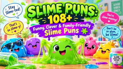 Slime Puns 108+ Funny, Clever & Family-Friendly Slime Puns 🟢