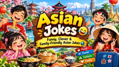 Asian Jokes Funny, Clever & Family-Friendly Asian Jokes 🌏😂