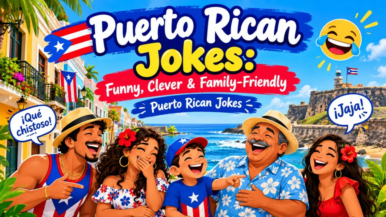 Puerto Rican Jokes Funny, Clever & Family-Friendly Puerto Rican Jokes